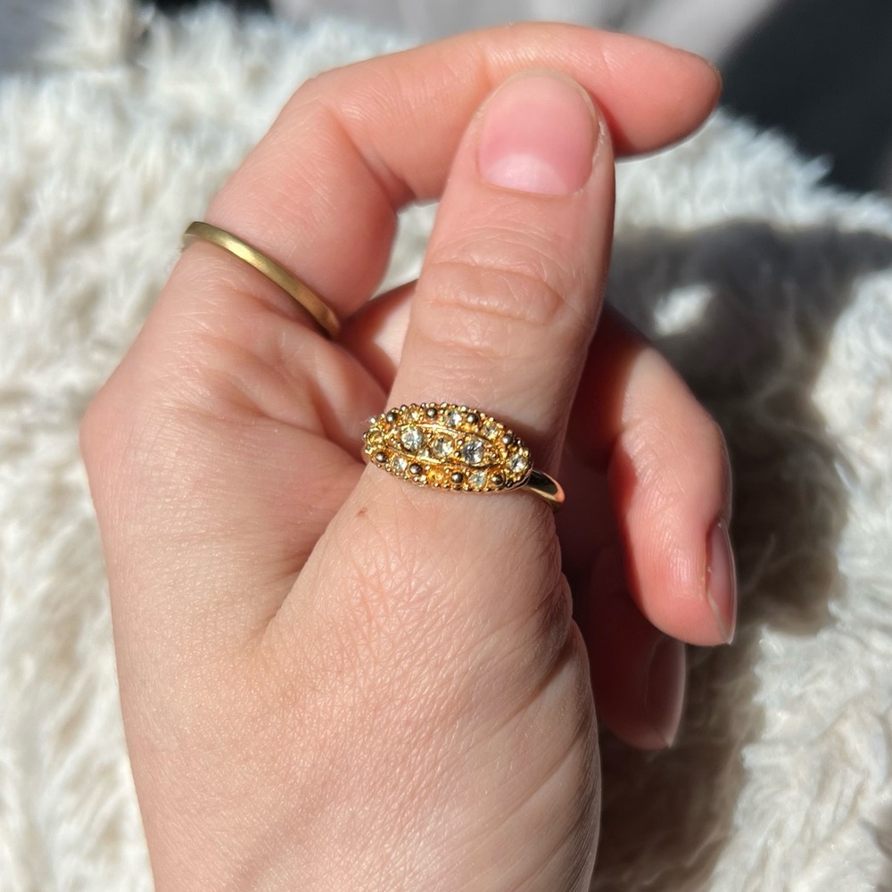Gold Tone Ring